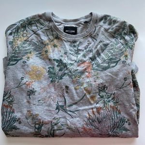 Flower printed sweatshirt